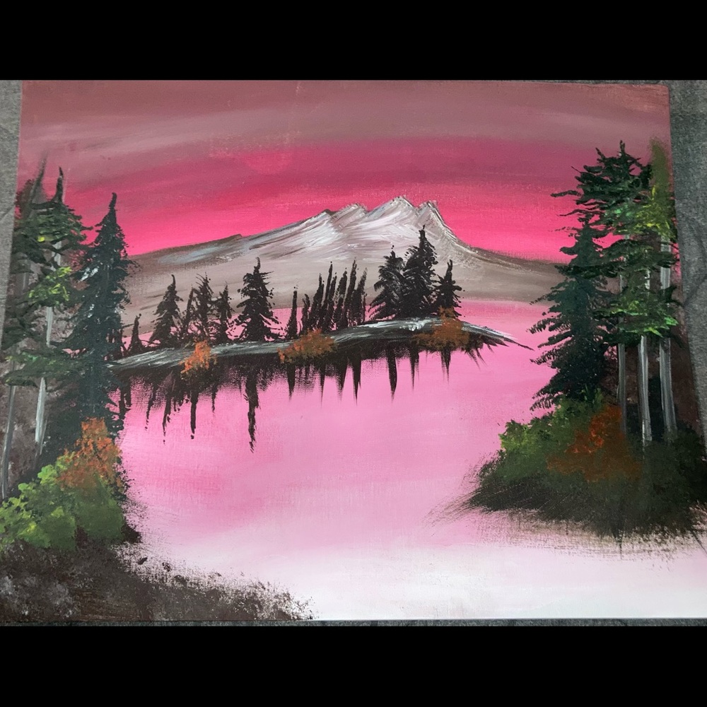 Original sunset painting